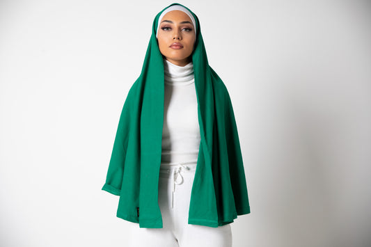Plain DuDi Hijab - Green