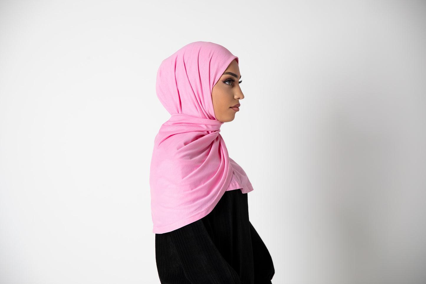 Zipper DuDi Hijab - Pink