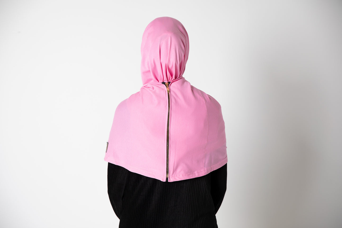 Zipper DuDi Hijab - Pink